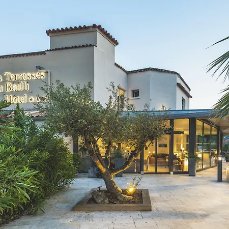 Les Terrasses Du Bailli 호텔 Le Rayol-Canadel-sur-Mer
